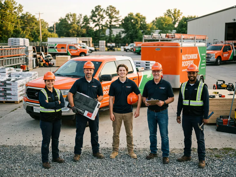 Natiowide Roofers - roof installation in Greenville near me